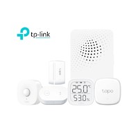 Tp-Link Tapo Kit de Sensores Humedad, Fugas, Movimiento + Hub H100